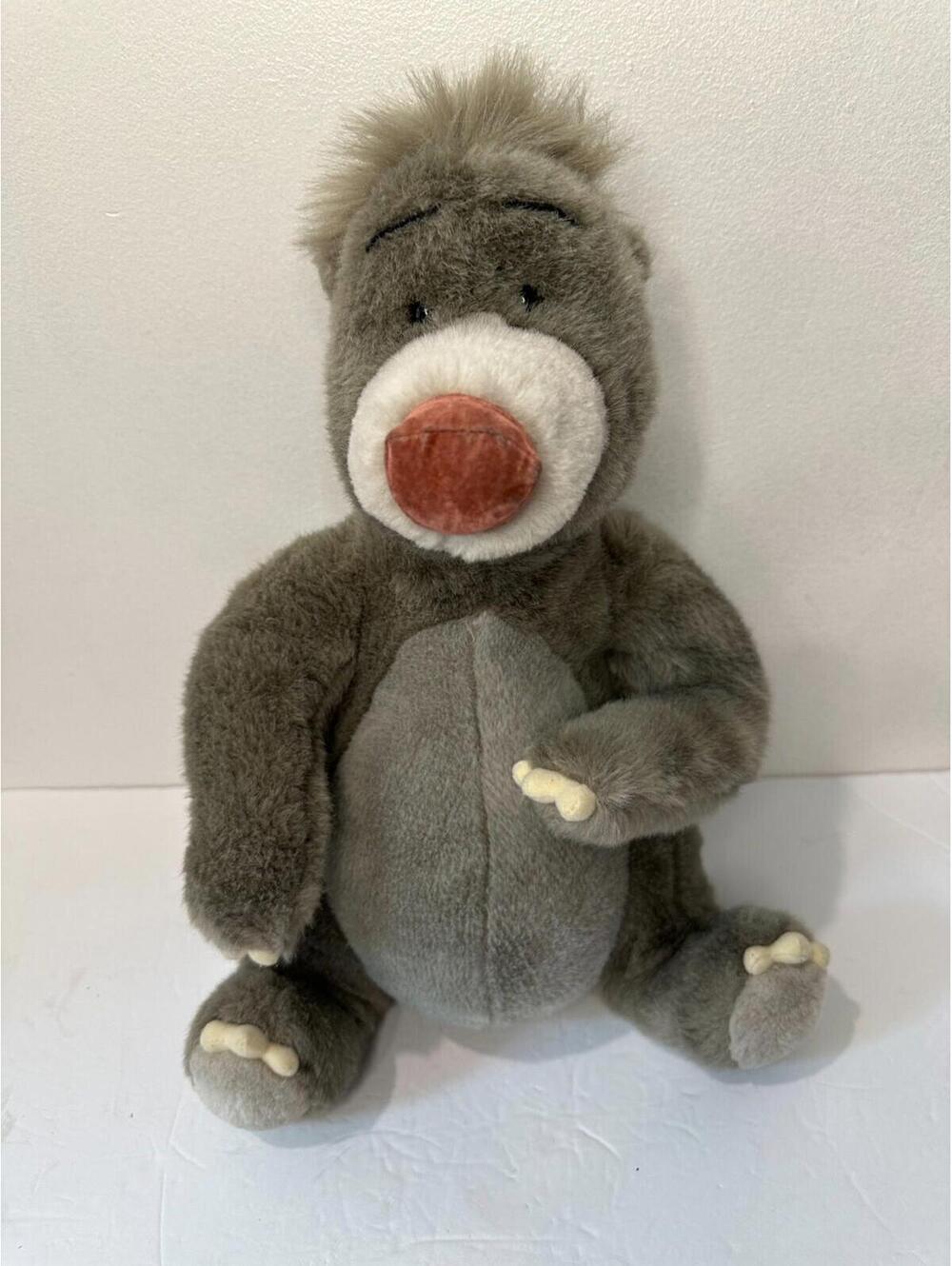 Vintage Disney's Jungle Book 13" BALOO BEAR PLUSH Stuffed Animal